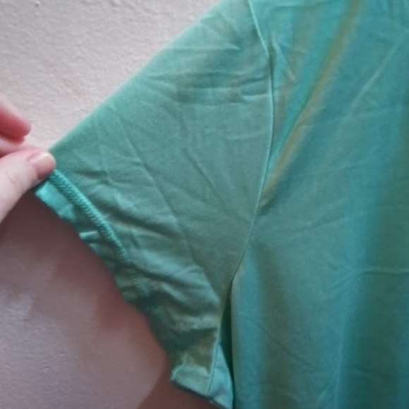 Green Slim fit short sleeve shirt - Picture 4 of 5